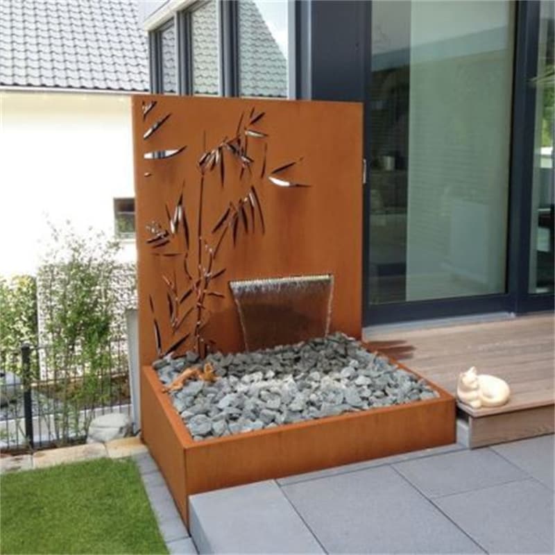 Rustic Style Small Water Feature Services